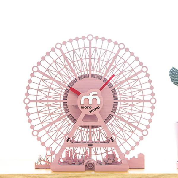 ขาย นาฬิกาไม้ประดับบ้าน Ferris Clock พิเศษราคาลด