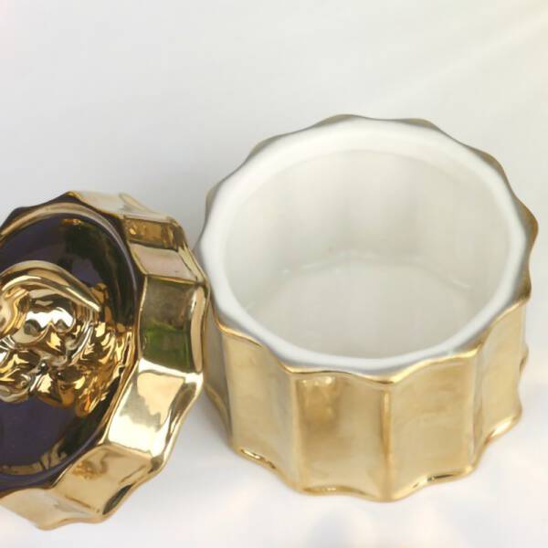 ขาย ที่ใส่เครื่องประดับเซรามิกเคลือบทอง Golden Storage A ราคาลด