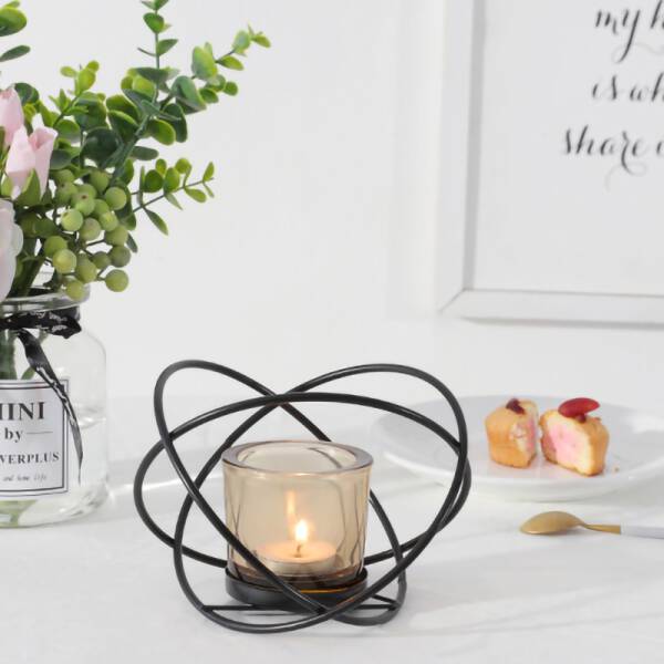ขาย เชิงเทียนสำหรับตกแต่งบ้าน Twist Candle Holder ลดราคา