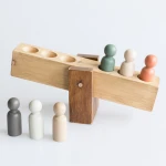 ขาย กระดานหกไม้ Wooden Decorative Seesaw ราคา