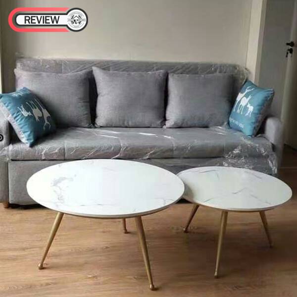 รีวิว ชุดโต๊ะกลางท็อปหินอ่อน