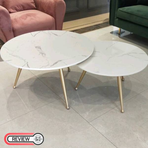 รีวิว ชุดโต๊ะกลางท็อปหินอ่อน