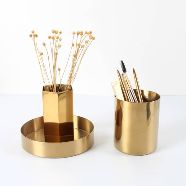 ขาย ที่ใส่ดินสอสีทอง Golden Pencil Holder