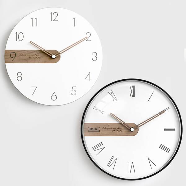 ขาย นาฬิกาแขวนผนัง Wooden Wall Clock ลดราคา