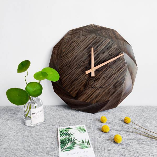 ขาย นาฬิกาติดผนัง Wooden Wall Decorative Clock  ลดราคา