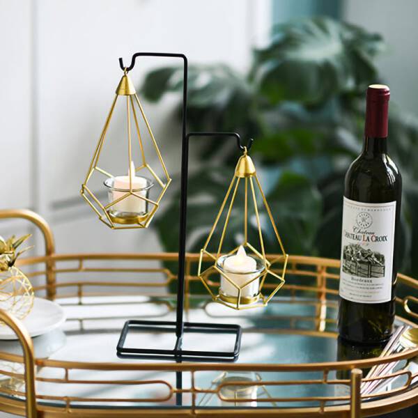 ขาย เชิงเทียนสีทอง Golden Candle Holder ราคา ลด