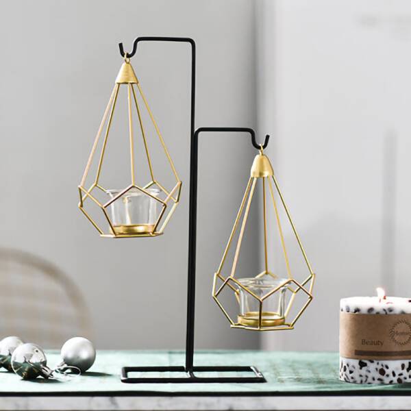 ขาย เชิงเทียนสีทอง Golden Candle Holder ราคาลด