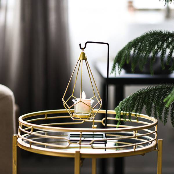 ขาย เชิงเทียนสีทอง Golden Candle Holder ลดราคา