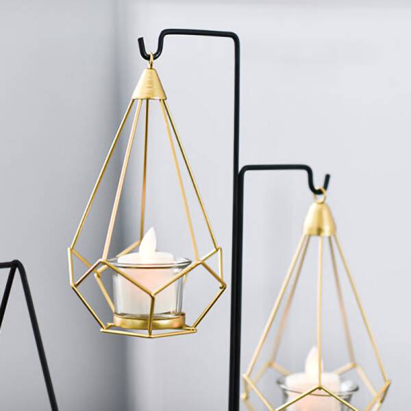 ขาย เชิงเทียนสีทอง Golden Candle Holder