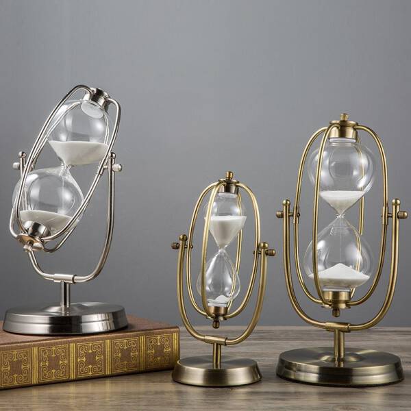 ขาย นาฬิกาทรายตั้งโต๊ะ Golden Sand Clock ราคา