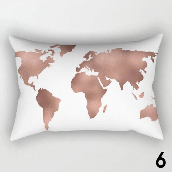 ขาย หมอนหนุนแต่งบ้านดีไซน์เก๋ Decorative Pastel Rectangle Pillow ราคา