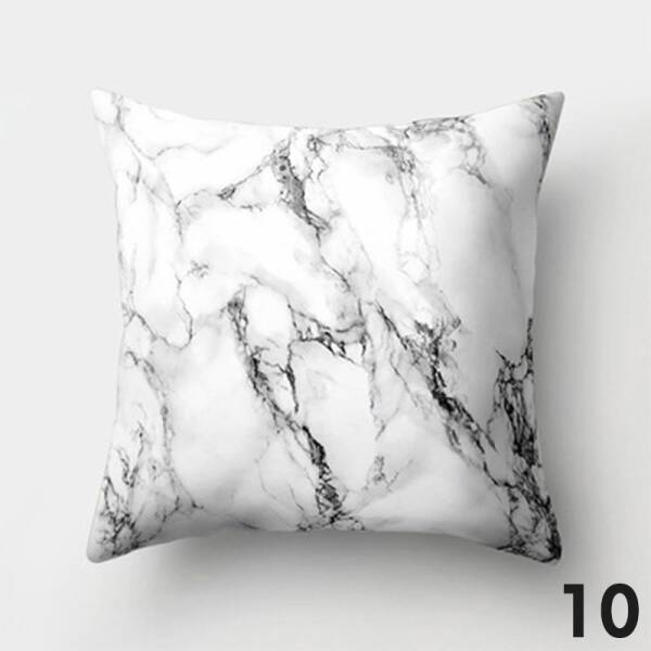 ขาย หมอนหนุนแต่งบ้านดีไซน์ลายหินอ่อน Marble Decorative Pillow พิเศษราคา