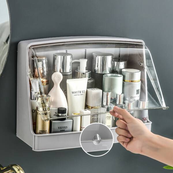 ขาย กล่องใส่เครื่องสำอางค์กันน้ำติดผนัง Wall Hanging Cosmetic Box