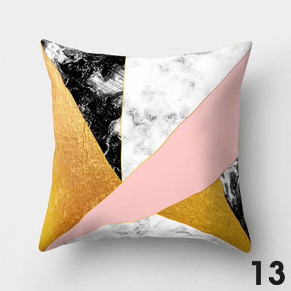 ขาย หมอนหนุนแต่งบ้านดีไซน์ลายหินอ่อน Marble Decorative Pillow พิเศษ