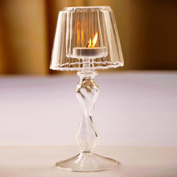 ขาย เชิงเทียนแก้วกันลม Wind Break Candle Holder II