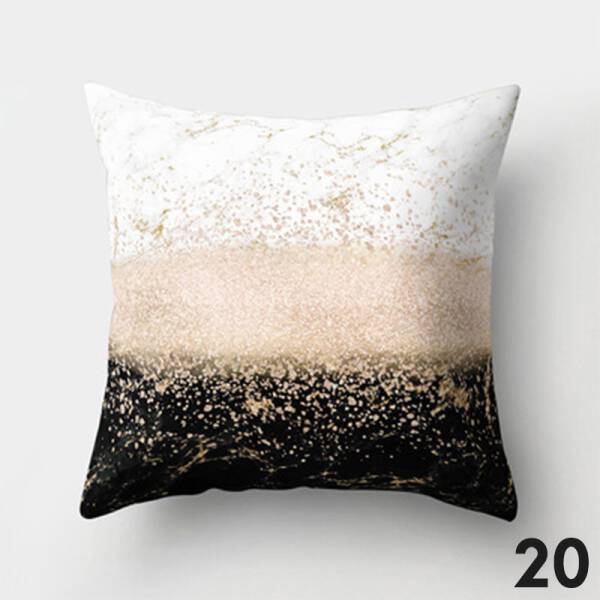 ขาย หมอนหนุนแต่งบ้านดีไซน์ลายหินอ่อน Marble Decorative Pillow ลด