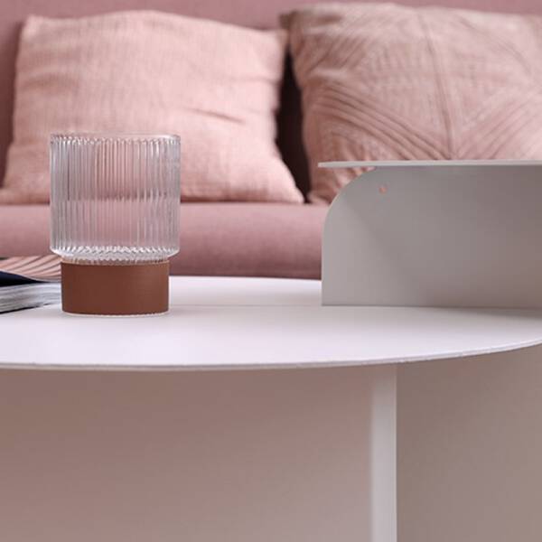ขาย ชุดโต๊ะกลางดีไซน์สีขาว Pure White Coffee Table Set พิเศษ