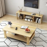 ขาย โต๊ะกลางท็อปไม้ Wooden Coffee Table ลด ราคา
