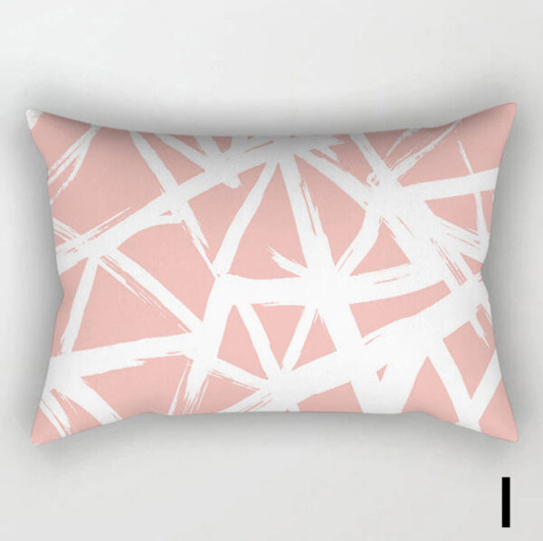 ขาย หมอนหนุนแต่งบ้านดีไซน์เก๋ Decorative Pastel Rectangle Pillow ลด