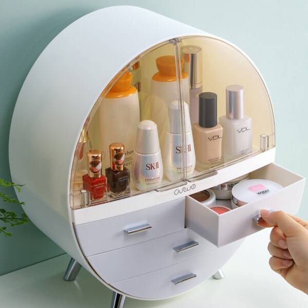 ขาย กล่องเก็บเครื่องสำอาง Circle Cosmetic Box ราคาลด
