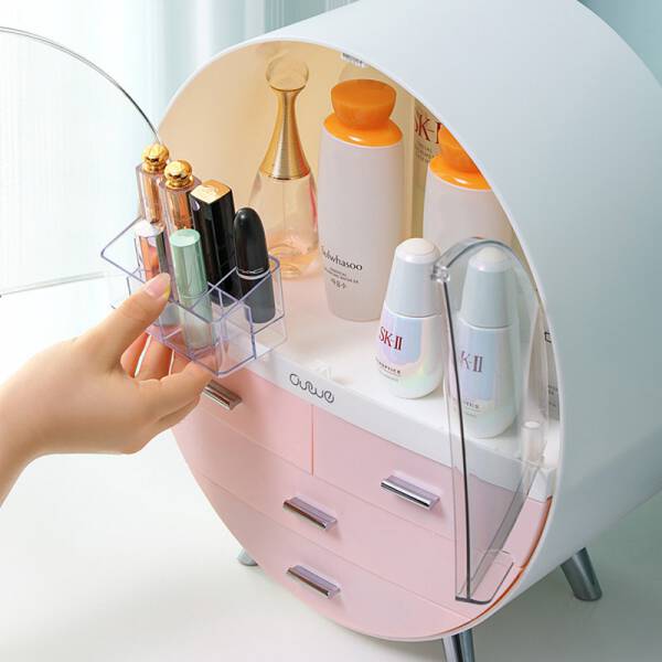 ขาย กล่องเก็บเครื่องสำอาง Circle Cosmetic Box พิเศษ