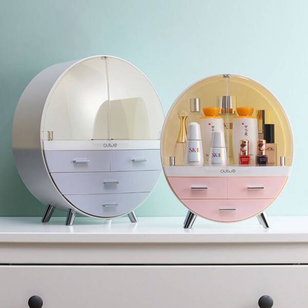 ขาย กล่องเก็บเครื่องสำอาง Circle Cosmetic Box