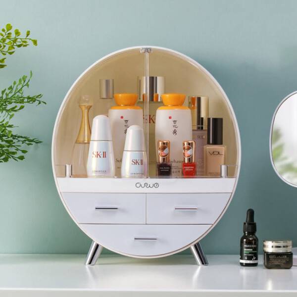 ขาย กล่องเก็บเครื่องสำอาง Circle Cosmetic Box