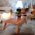 ขาย โต๊ะกลขาย โต๊ะกลางสำหรับแต่งบ้านสไตล์มินิมอล Creative Curved Wooden Coffee Table IIางสำหรับแต่งบ้านบ้านสไตล์มินิมอล Creative Curved Wooden Coffee Table II