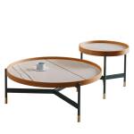 ขาย ชุดโต๊ะกลางห้องรับแขก Nordic Luxury Coffee Table Set