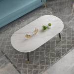 ขาย โต๊ะกลางท็อปสี่เหลี่ยมผืนผ้าหินอ่อน Rectangle Marble Coffee Table