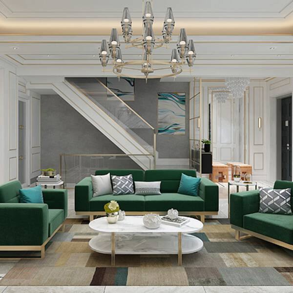 ขาย โต๊ะกลางยาวลายหินอ่อนสองชั้น 2 Layers Oval Marble Coffee Table พิเศษลด ราคา
