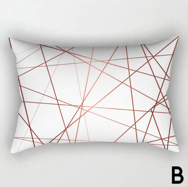 ขาย หมอนหนุนแต่งบ้านดีไซน์เก๋ Decorative Pastel Rectangle Pillow ราคา