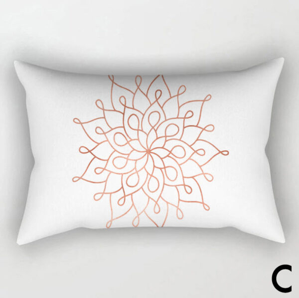 ขาย หมอนหนุนแต่งบ้านดีไซน์เก๋ Decorative Pastel Rectangle Pillow ลด