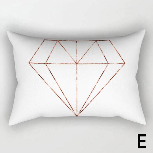 ขาย หมอนหนุนแต่งบ้านดีไซน์เก๋ Decorative Pastel Rectangle Pillow ลด