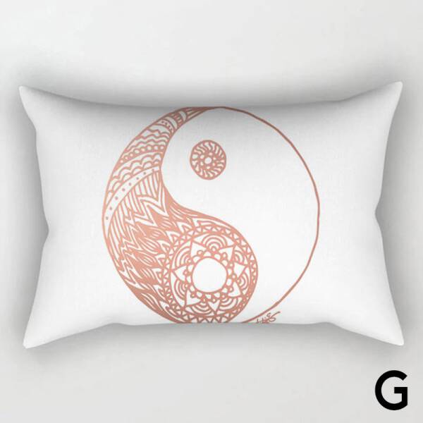 ขาย หมอนหนุนแต่งบ้านดีไซน์เก๋ Decorative Pastel Rectangle Pillow ลด