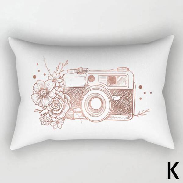 ขาย หมอนหนุนแต่งบ้านดีไซน์เก๋ Decorative Pastel Rectangle Pillow ลด