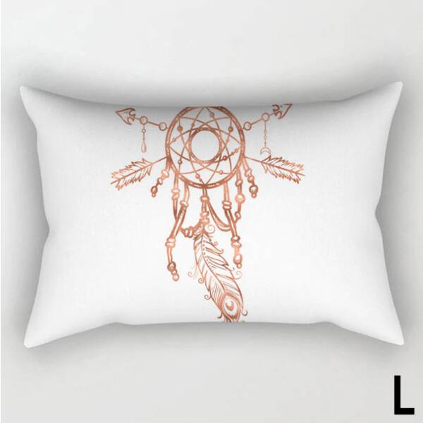 ขาย หมอนหนุนแต่งบ้านดีไซน์เก๋ Decorative Pastel Rectangle Pillow ลด