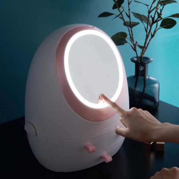 ขาย กล่องใส่เครื่องสำอาง LED Cosmetic Container ลด ราคา