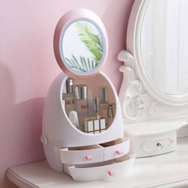 ขาย กล่องใส่เครื่องสำอาง LED Cosmetic Container ราคาลด