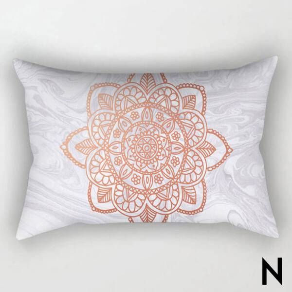ขาย หมอนหนุนแต่งบ้านดีไซน์เก๋ Decorative Pastel Rectangle Pillow ลด