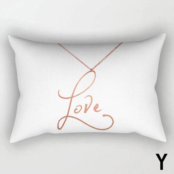 ขาย หมอนหนุนแต่งบ้านดีไซน์เก๋ Decorative Pastel Rectangle Pillow