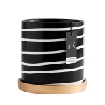 ขาย กระถางต้นไม้สำหรับตกแต่งบ้าน Zebra Flower Pot