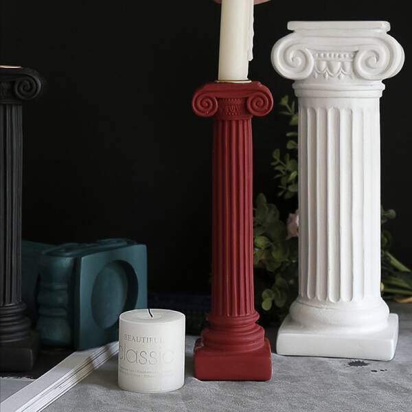 ขาย เชิงเทียนตกแต่งบ้านเสาโรมัน Roman Pillar Candle Holder