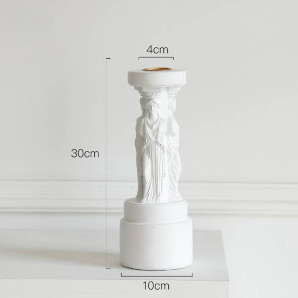 ขาย เชิงเทียนตกแต่งบ้านเสาโรมัน Roman Pillar Candle Holder