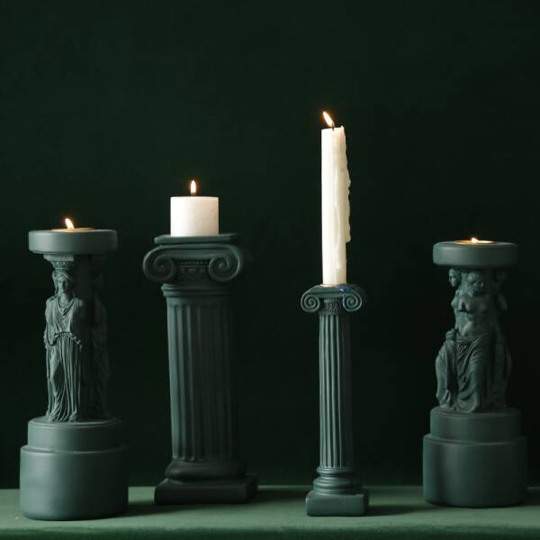 ขาย เชิงเทียนตกแต่งบ้านเสาโรมัน Roman Pillar Candle Holder