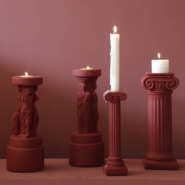 ขาย เชิงเทียนตกแต่งบ้านเสาโรมัน Roman Pillar Candle Holder