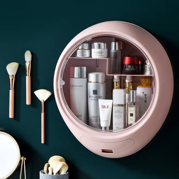 ขาย กล่องใส่เครื่องสำอางค์กันน้ำติดผนัง Wall Decorative Cosmetic Container