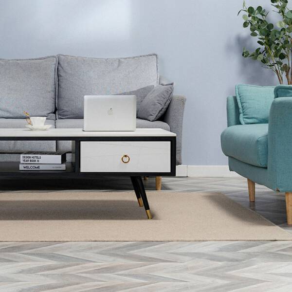 ขาย โต๊ะกลางทรงเหลี่ยมสไตล์ยุโรป Coffee Table With Drawer II