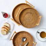 ขาย ถาดใส่ของอเนกประสงค์ Basketry Decorative Tray