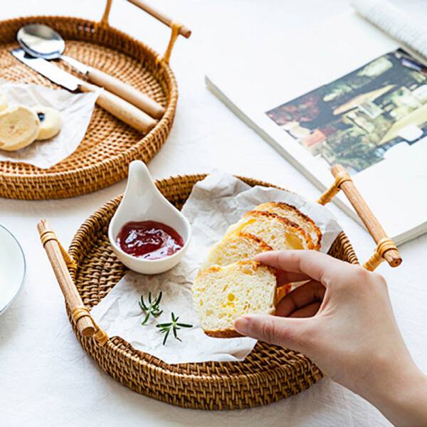 ขาย ถาดใส่ของอเนกประสงค์ Basketry Decorative Tray